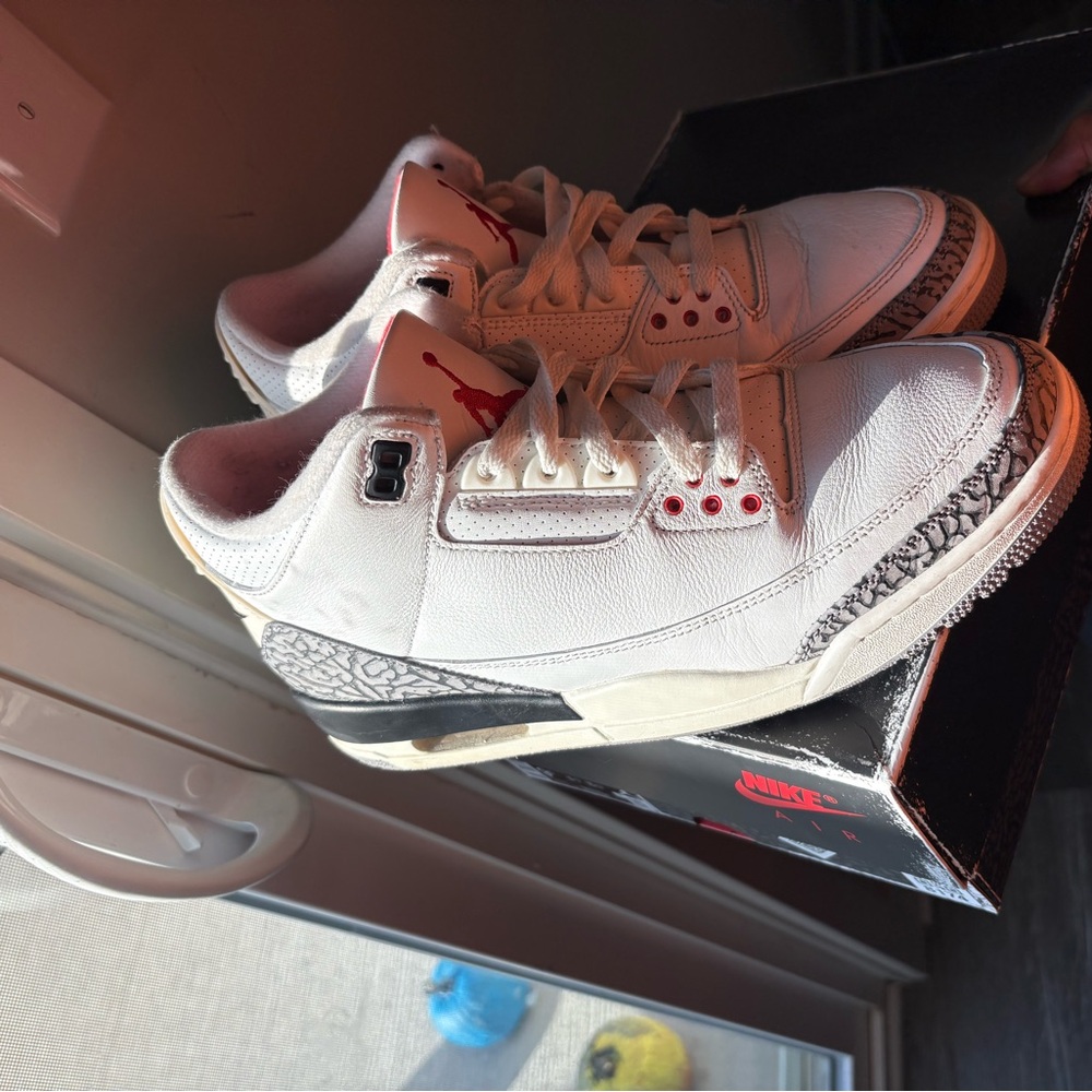 Jordan Athletic Shoes White and Black